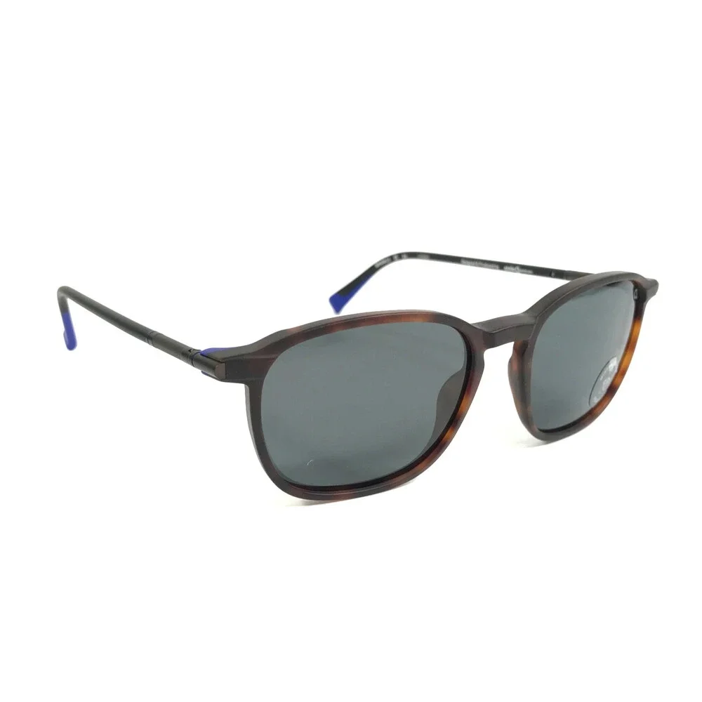 Etnia Barcelona Sunglasses CACTUS HV Matte Havana Frames w Gray Polarized Lenses